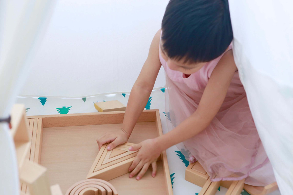 Froebel Inspired Pythagoras Block Set 4