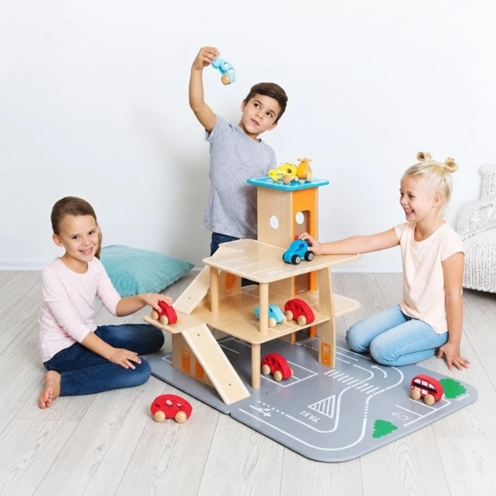 large car garage toy