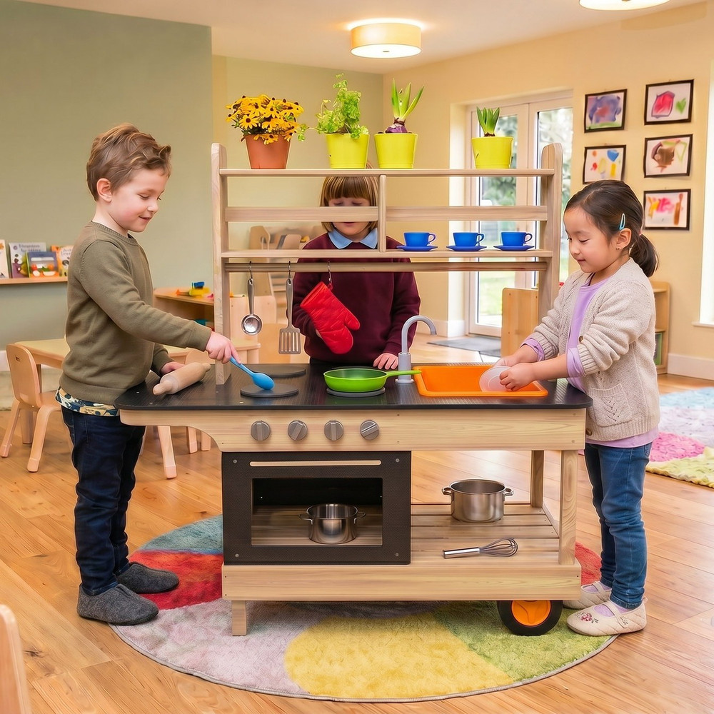 Outdoor Mobile Mud Kitchen - image 8