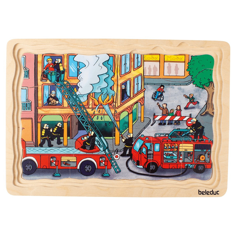 Beleduc Multilayer Puzzle - Fire Brigade - image 5