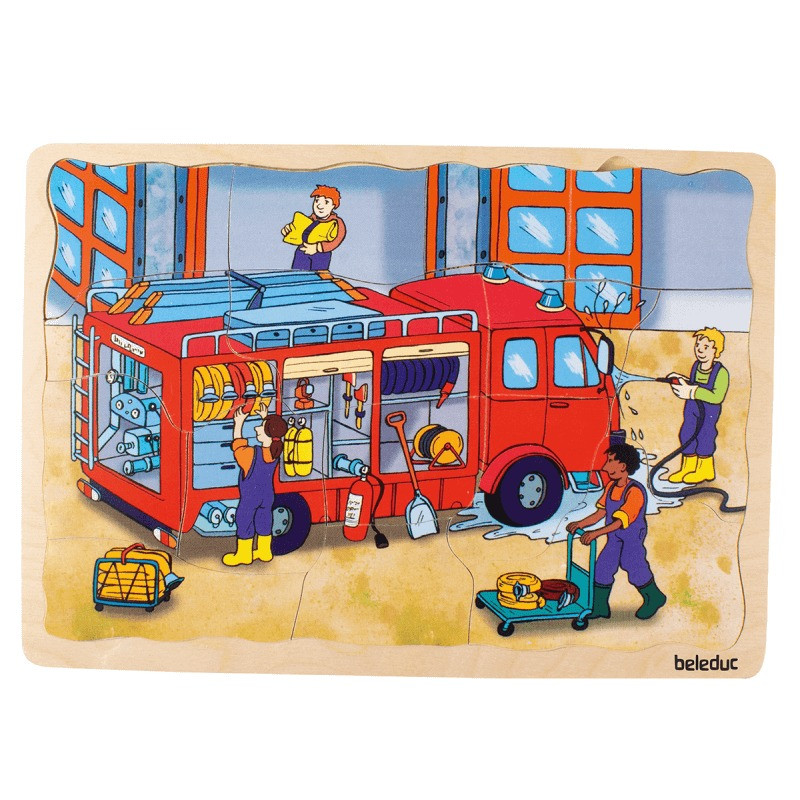 Multilayer Puzzle - Fire Brigade - top layer