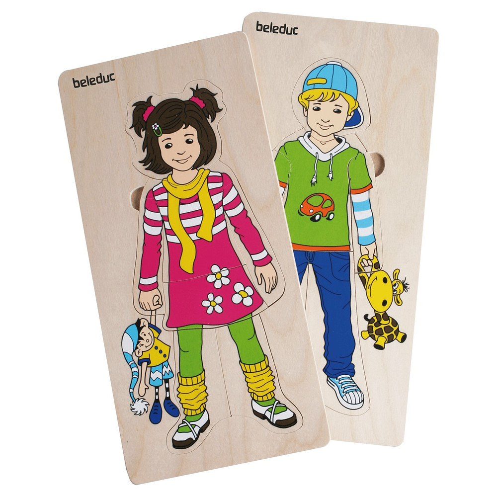 Beleduc Layer Puzzle - Anika & Denis - image 4