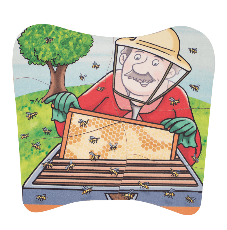 Beleduc Layer Puzzle - Honey 4
