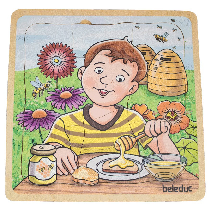 Beleduc Layer Puzzle - Honey