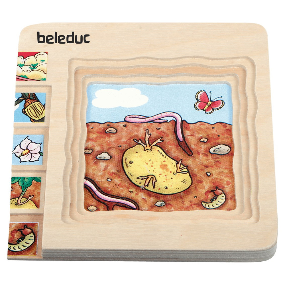 Beleduc Multilayer Puzzles - Potato - image 8