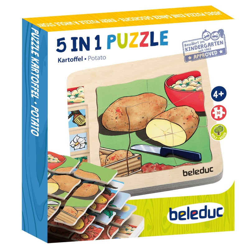 Beleduc Multilayer Puzzless - Potato Box
