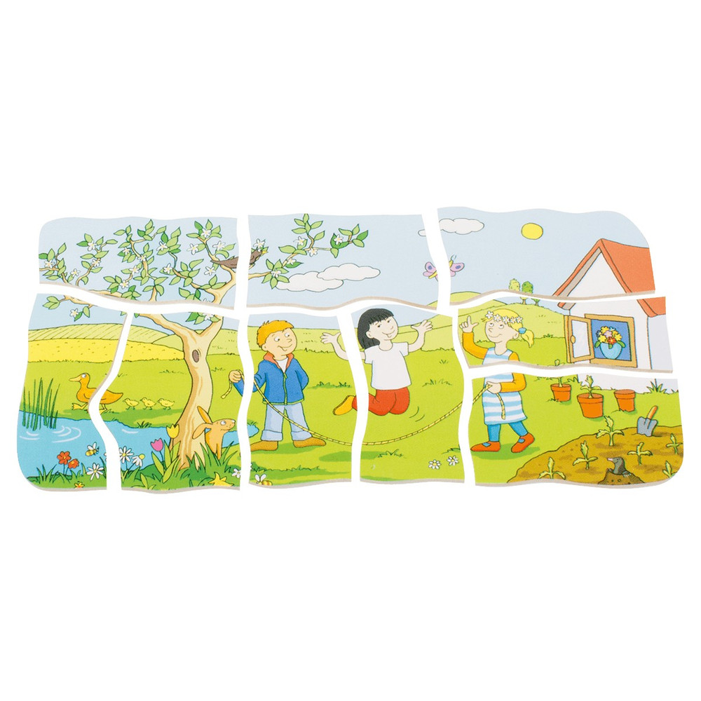 Beleduc Multilayer Puzzle - Four Seasons - image 9