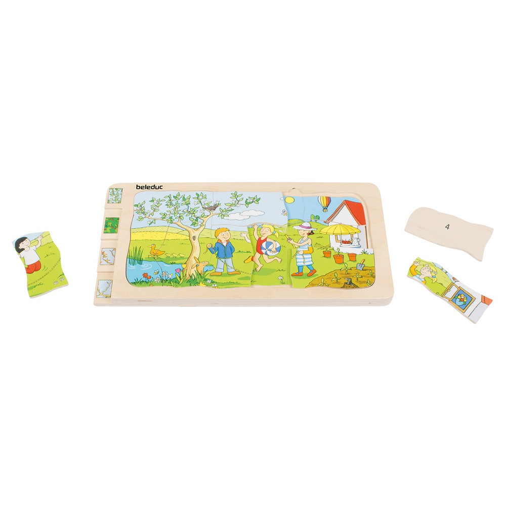 Beleduc Multilayer Puzzle - Four Seasons - image 13