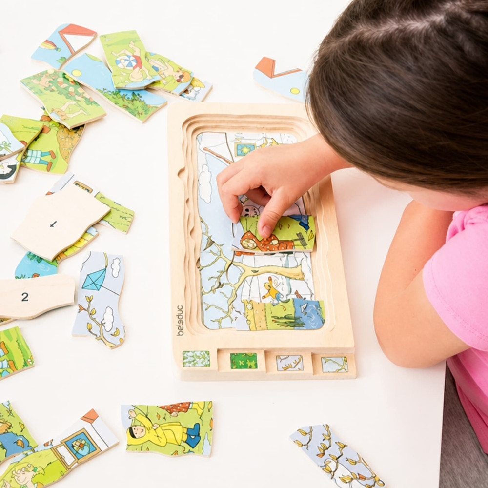 four seasons layer puzzle