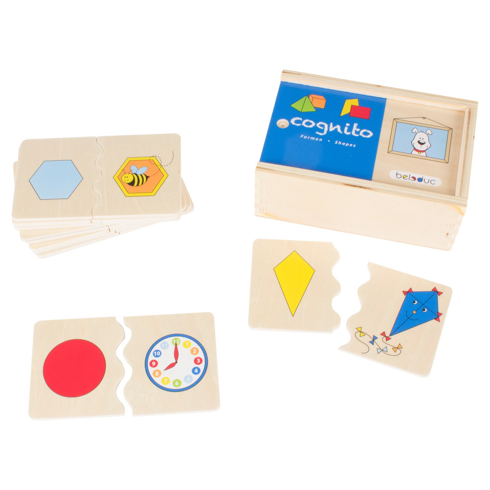 Beleduc Cognito Matching Puzzles - Shapes - image 5
