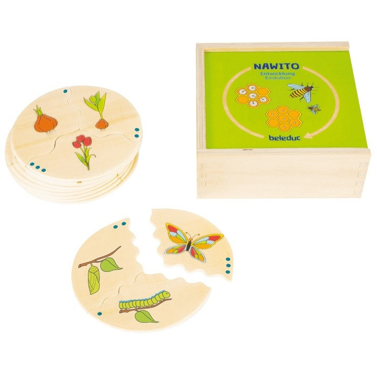 Beleduc Nawito Puzzle Set - Evolution
