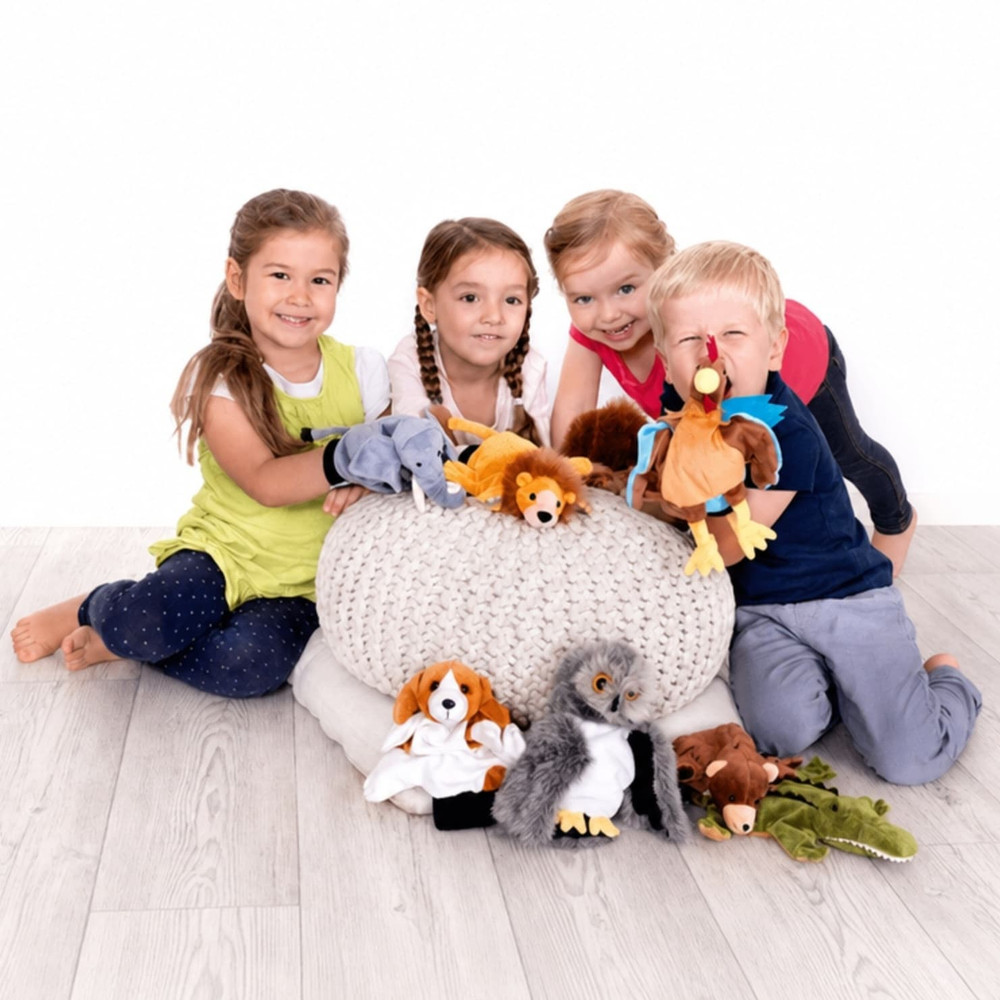 beleduc animal hand puppets