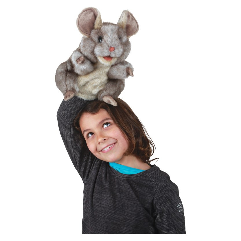 Folkmanis Grey Mouse Puppet - image 3
