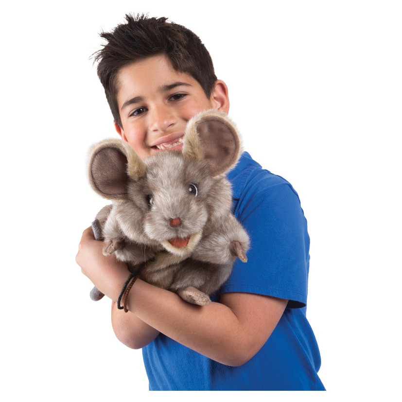 Folkmanis Grey Mouse Puppet - image 6