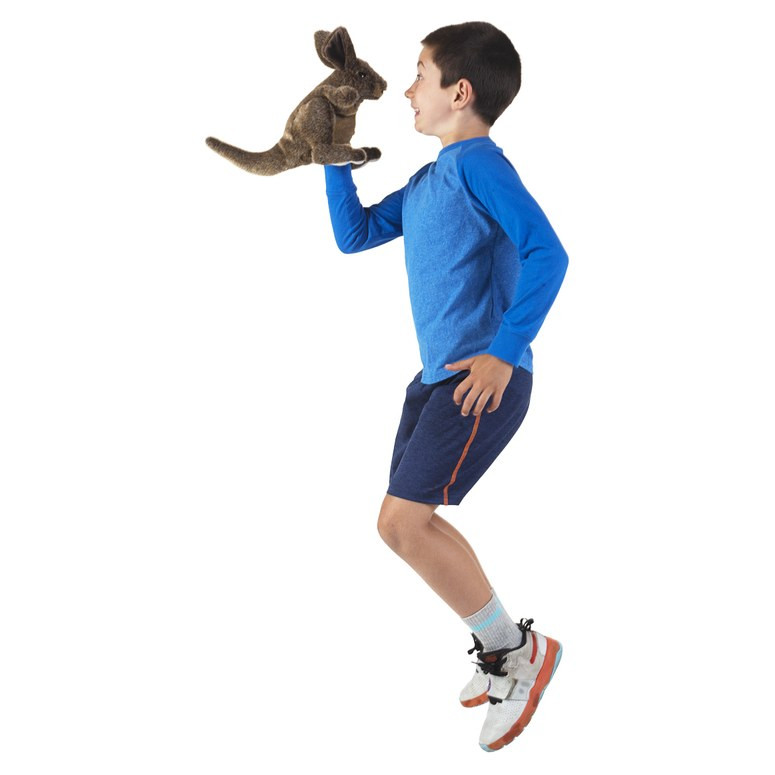 Folkmanis Small Kangaroo Puppet - image 3