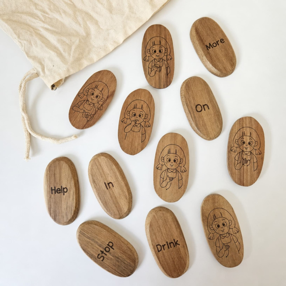 sign language stones