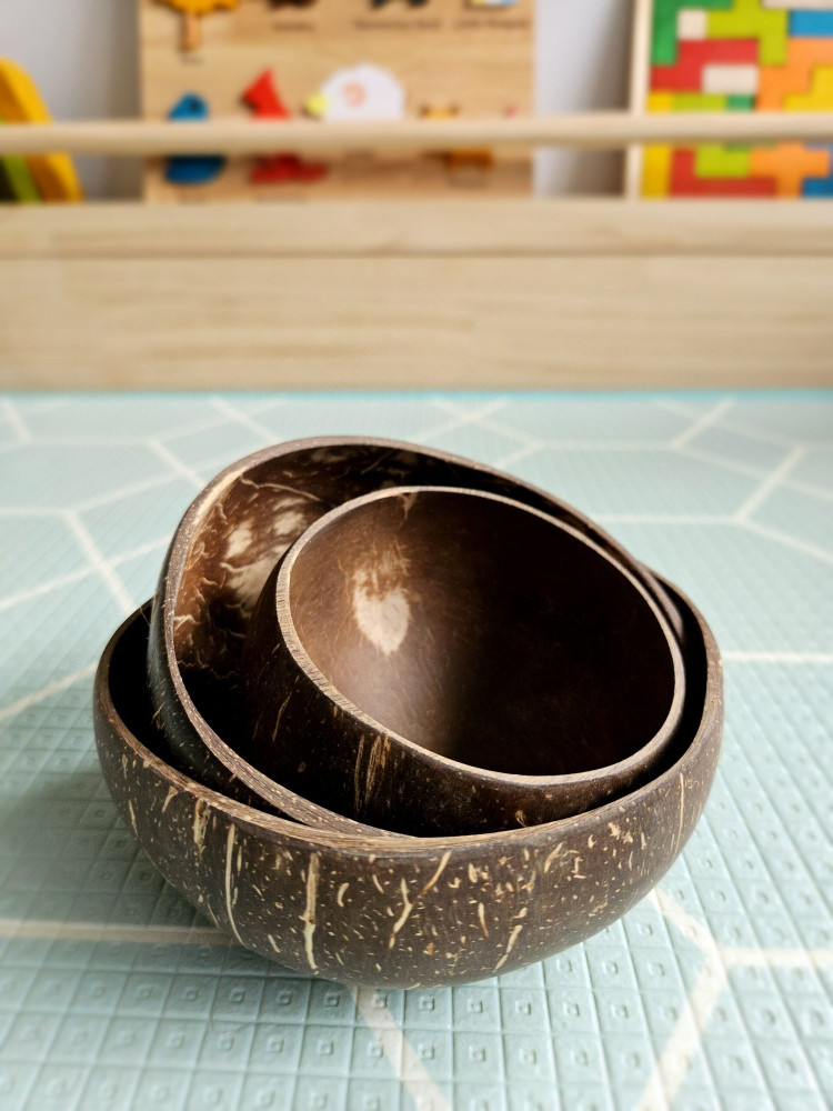 Qtoys Coconut Bowl Set of 3 - image 2