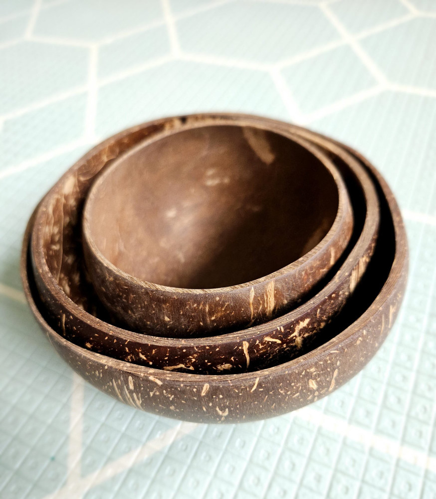 Qtoys Coconut Bowl Set of 3 - image 5