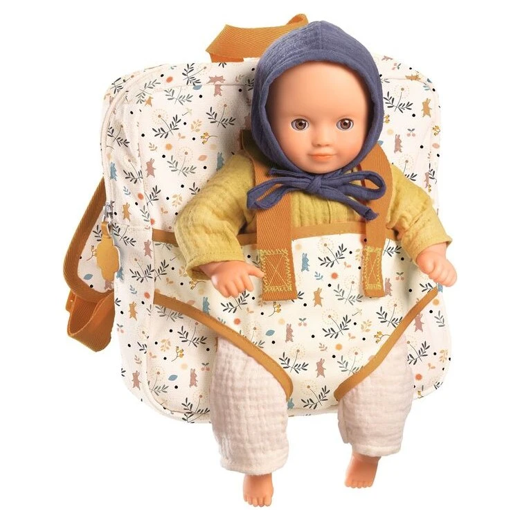 Djeco Doll 2 in 1 Backpack & Carrier - image 3