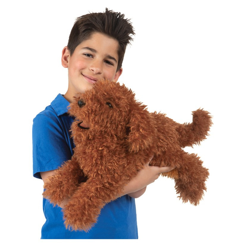 Folkmanis Toy Poodle Puppy Puppet - image 6