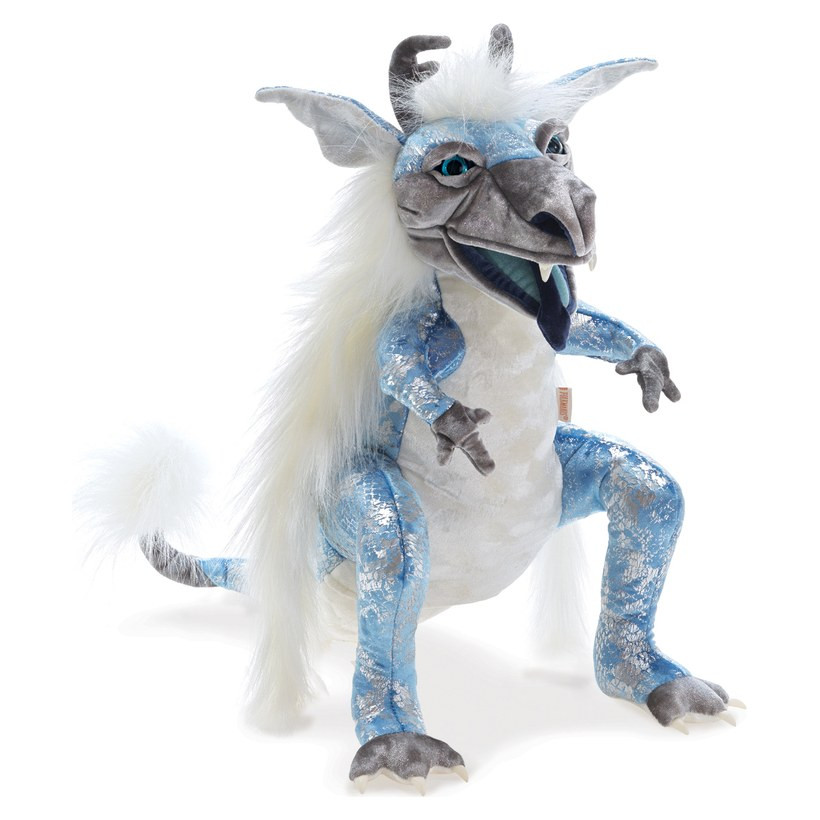 Folkmanis Ice Dragon Puppet