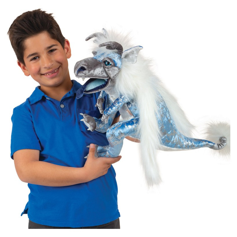 Folkmanis Ice Dragon Puppet - image 4
