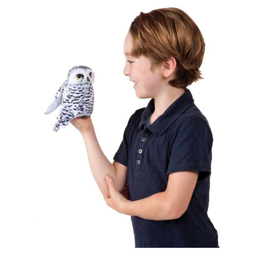 Folkmanis Small Snowy Owl Puppet - image 4
