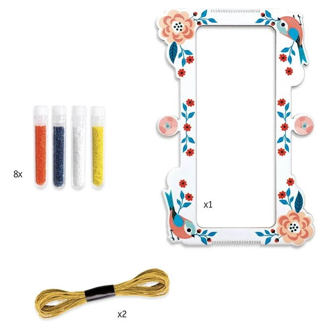 Djeco Tiny Beads Friendship Bracelet Making Kit - image 4