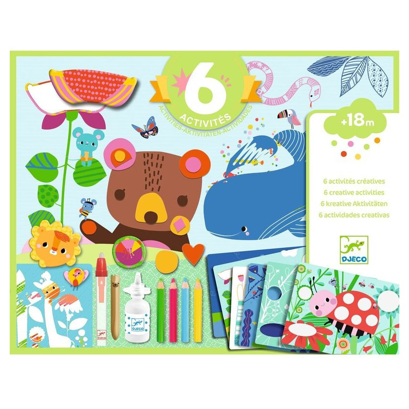 Djeco The Mouse & His Friends Multi Craft Set - image 2
