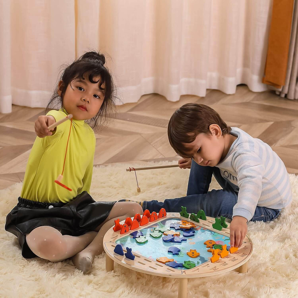 Viga Fishing Game with kids