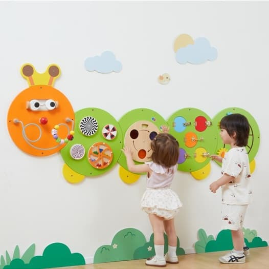 Viga Wall Game Activity Centre Caterpillar 2