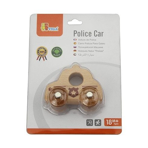 Viga Mini Police Car Natural