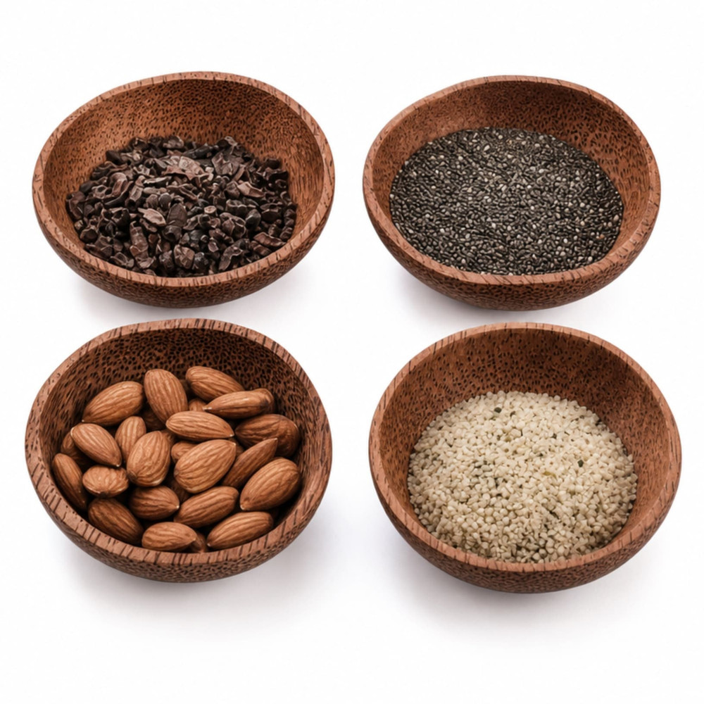 wooden coconut bowls 