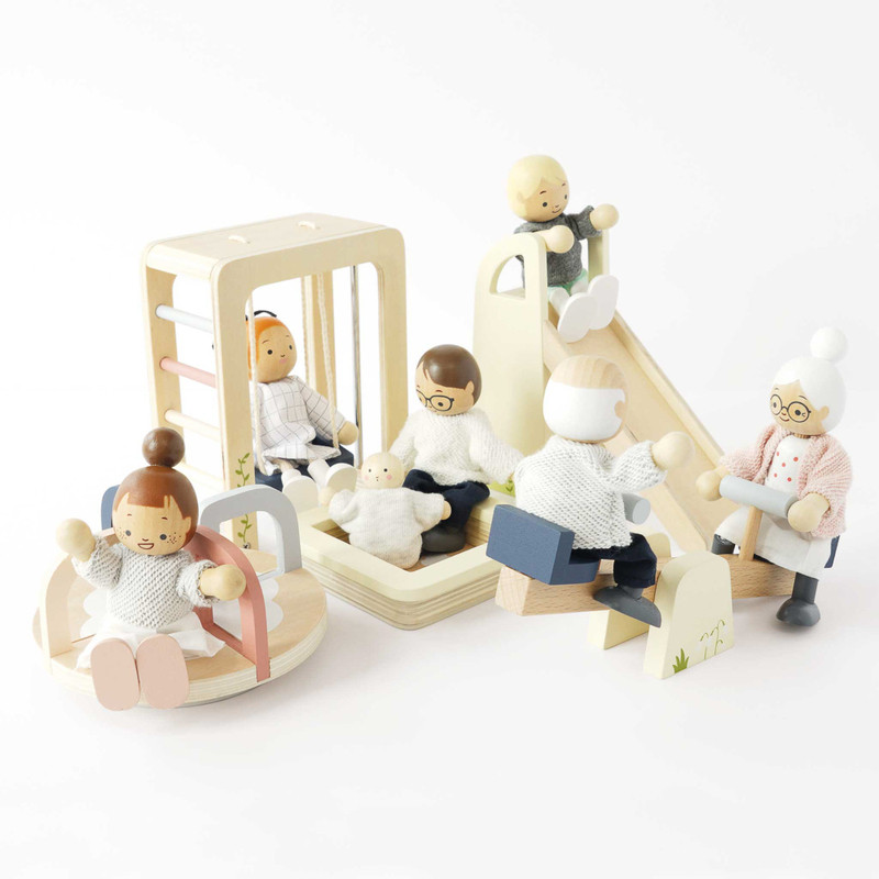 Le Toy Van Wooden Dolls house Outdoor Play Furn