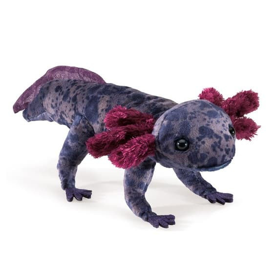 Folkmanis Black Axolotl Puppet