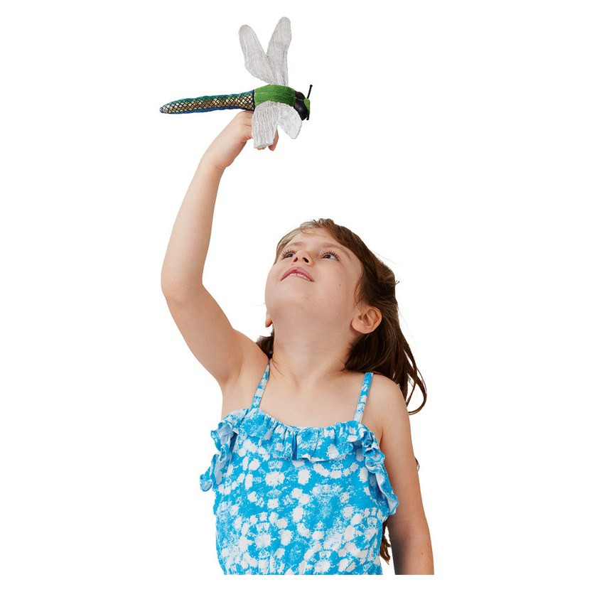 Folkmanis Mini Dragonfly Finger Puppet - Pack of 2 - image 2