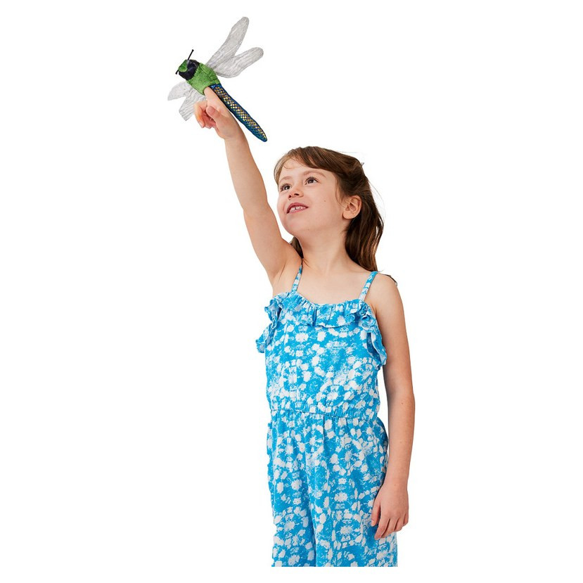 Folkmanis Mini Dragonfly Finger Puppet - Pack of 2 - image 3