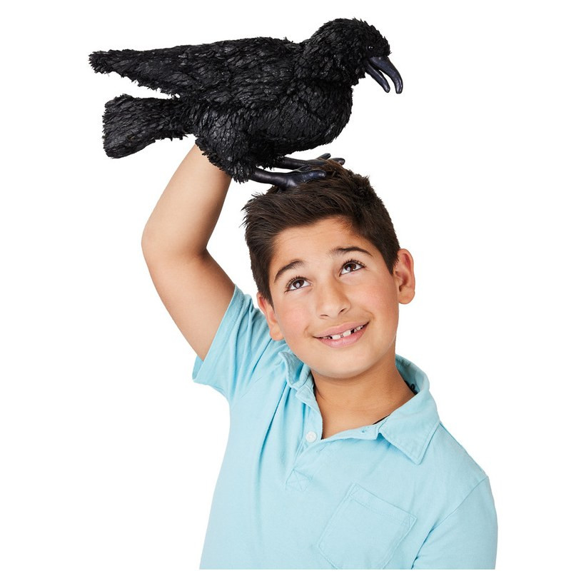 Folkmanis Mini Crow Puppet - image 5