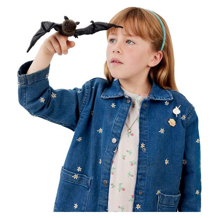 Folkmanis Mini Bat Finger Puppets - Pack of 3 - image 2