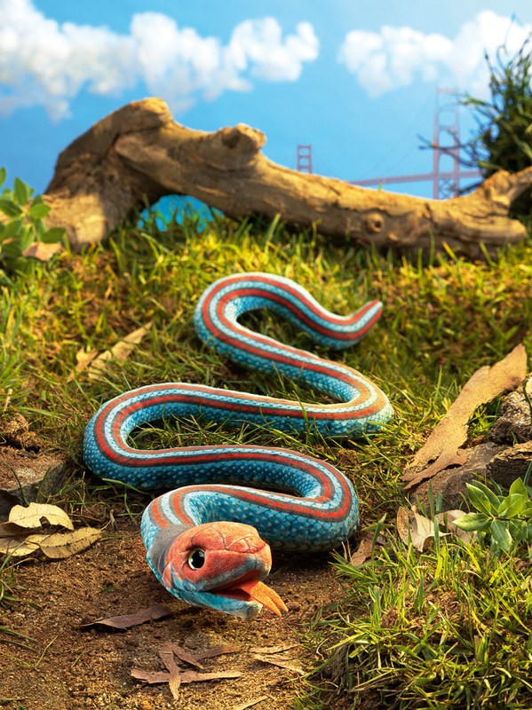 Folkmanis San Francisco Garter Snake Puppet - image 2