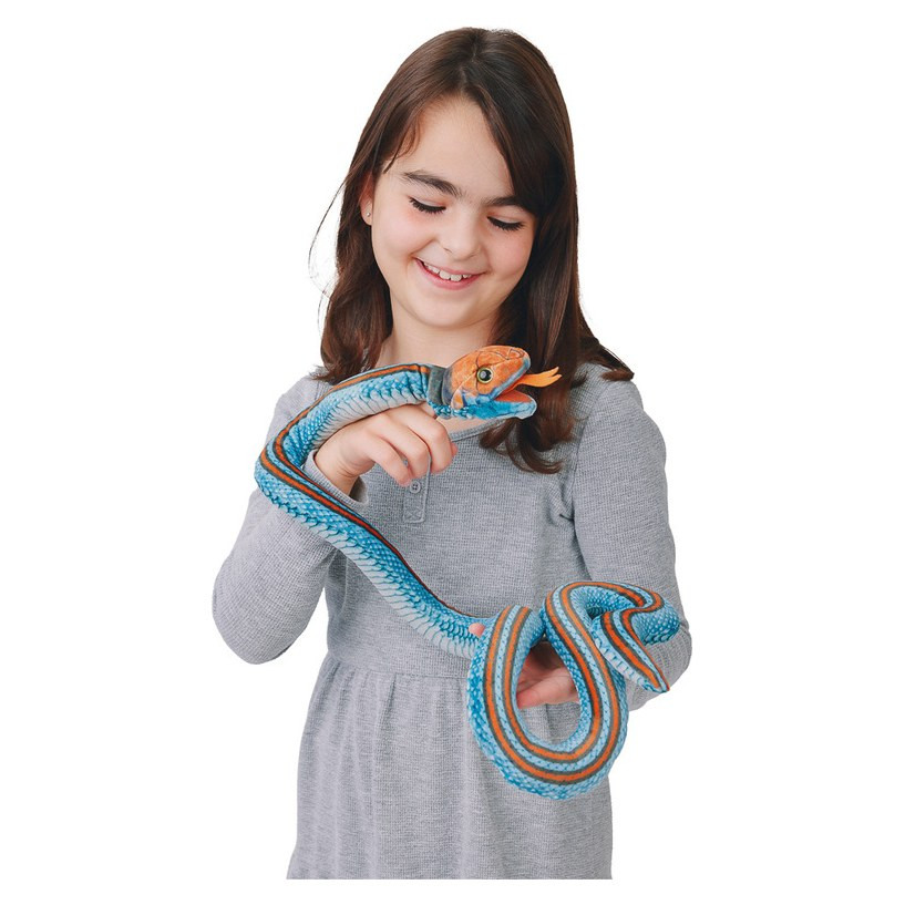 Folkmanis San Francisco Garter Snake Puppet - image 5