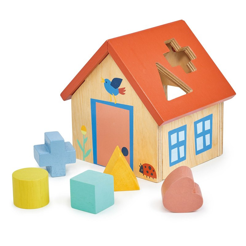 Wooden Shape Sorter House - image 2