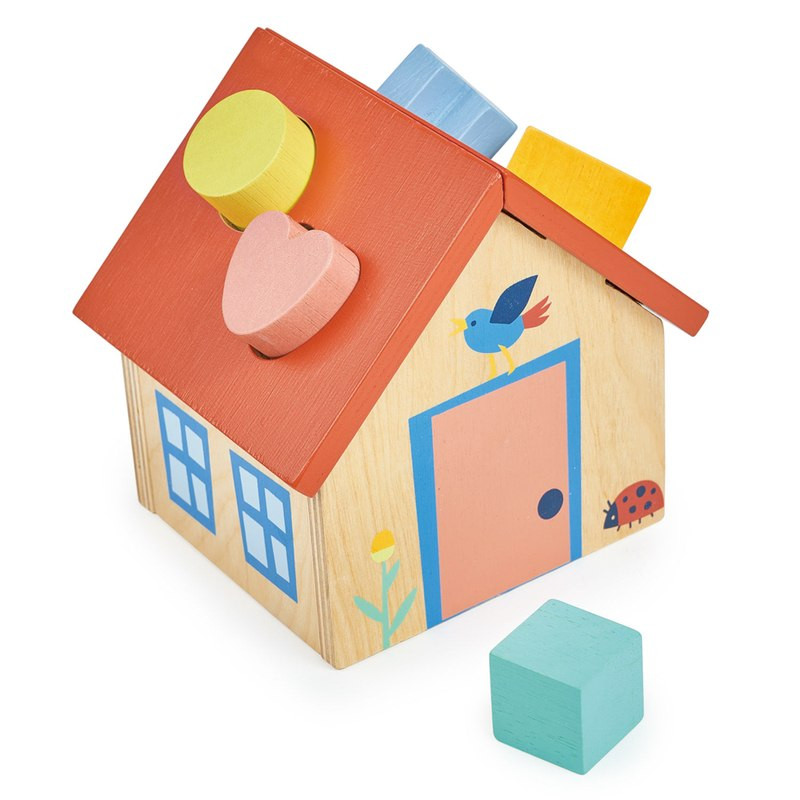 Wooden Shape Sorter House - image 3