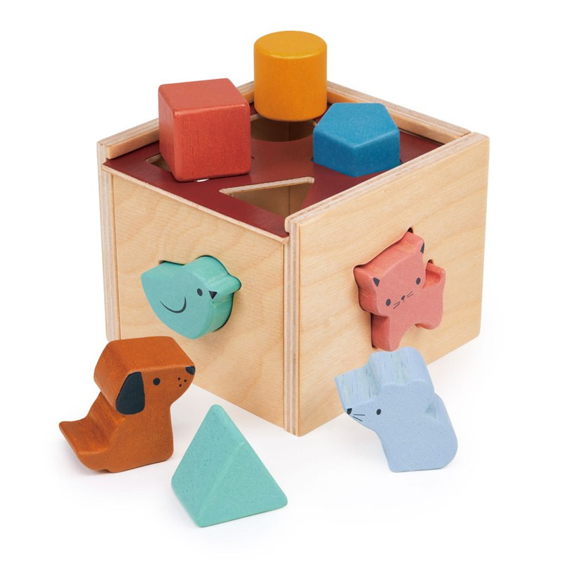 Mentari Bambino Shape Sorting Cube - image 2
