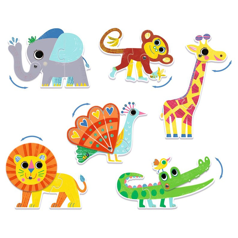 Djeco Duo Animals My First Jigsaw Puzzle - image 3