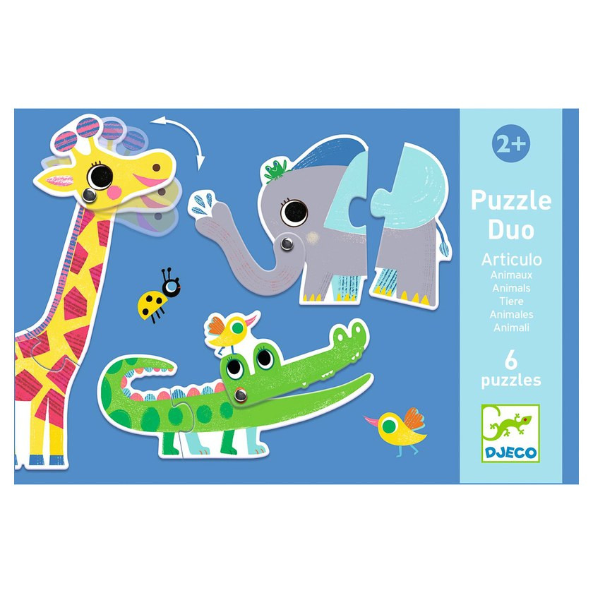 Djeco Duo Animals My First Jigsaw Puzzle - image 4