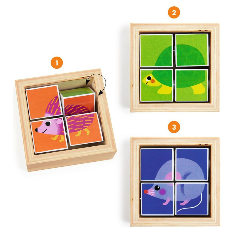 Djeco Wooden Swivel Puzzle - image 2