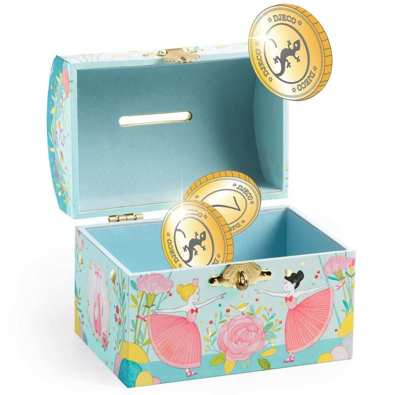 djeco ballerina treasure chest