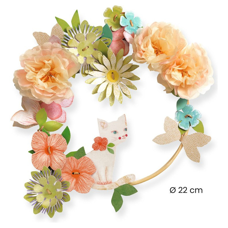 Djeco Do It Yourself Dalia Wreath 7+ - image 2