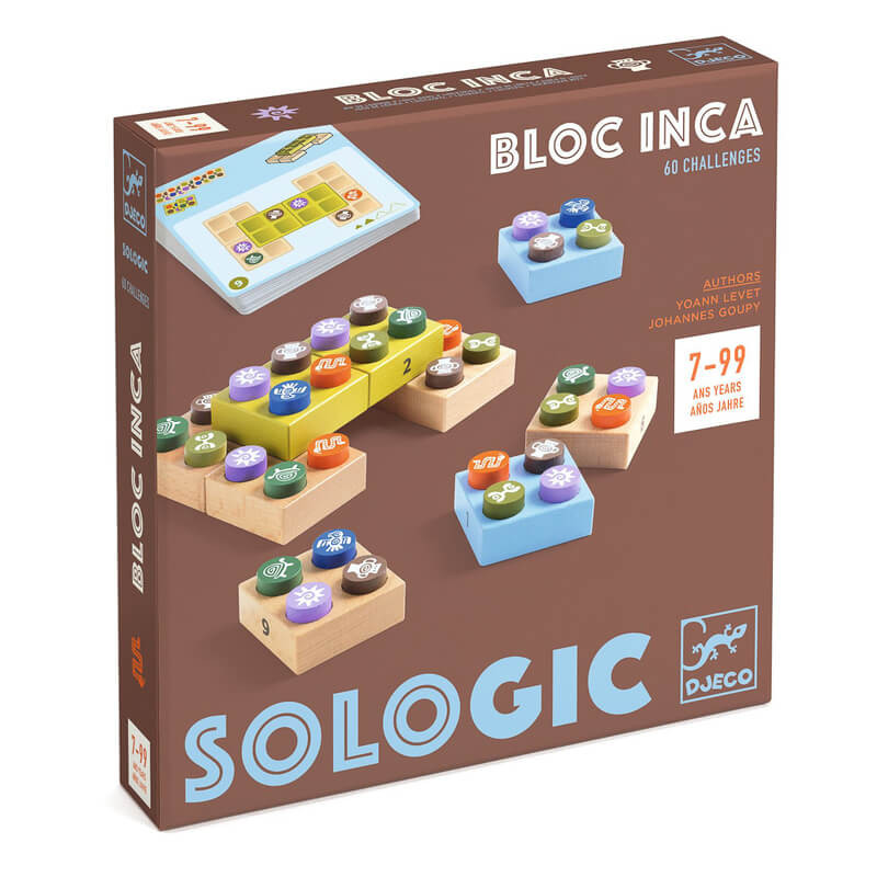 Djeco Bloc Inca Logic Game in box